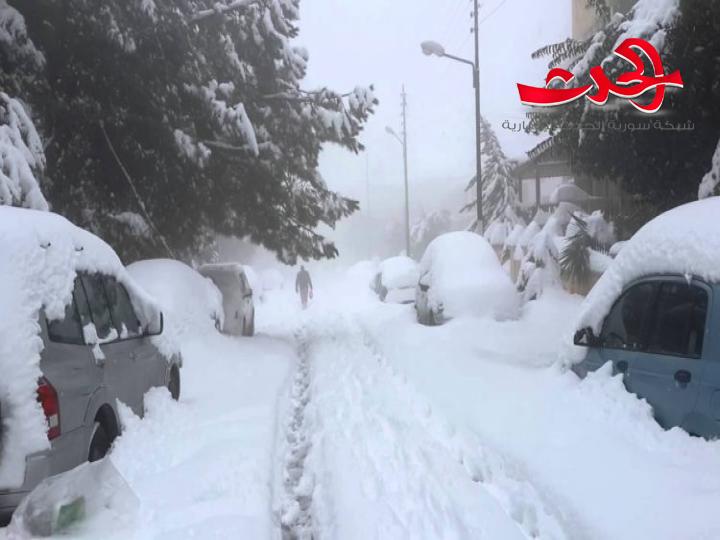الطقس : منخفض جوي قطبي المنشأ واحتمال للثلوج فوق بعض المناطق