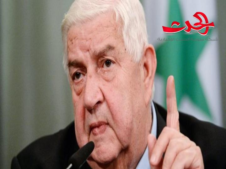 تصريحات وزير الخارجية وليد المعلم لقناة روسيا اليوم