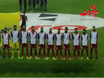 منتخب سورية الوطني للرجال يتعادل مع الهند بكرة القدم 