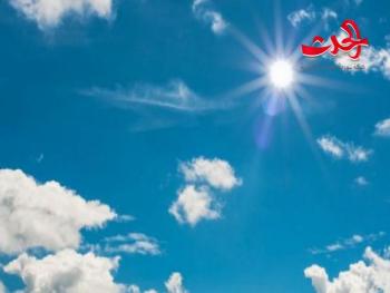 حالة الطقس خلال العيد..الحرارة أعلى من معدلاتها