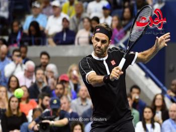 السويسري فيدرر يتأهل للدور الثاني بأمريكا المفتوحة
