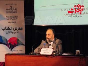 وزير الأوقاف : الحرب على سورية استخُدم فيها الدين بشكل خاطئ لتبرير القتل