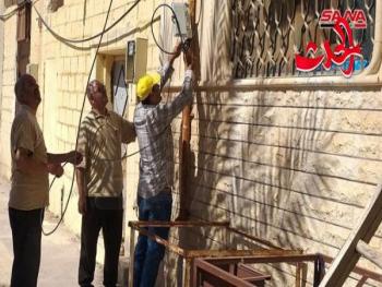 المؤسسة العامة للاتصالات السلكية واللاسلكيةتفعل الشبكة الهاتفية والانترنت بمدينة تدمر