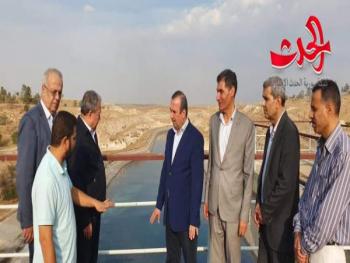 لأول مرة منذ سنوات ..وفد حكومي يزور سد الفرات لمتابعة الواقعين الخدمي والتنموي 