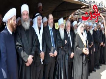 بتكليف من الرئيس الأسد.. الوزير عزام يقدم التعازي بوفاة الشيخ الجليل راكان الأطرش بالسويداء