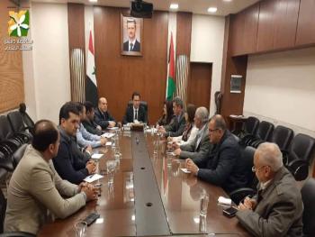 محافظ دمشق..عدم التساهل مع أي مخالف يتلاعب بالأسعار   