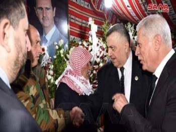 بتكليف من الرئيس الأسد… صباغ يقدم التعازي بوفاة عضو مجلس الشعب جورجينا رزق