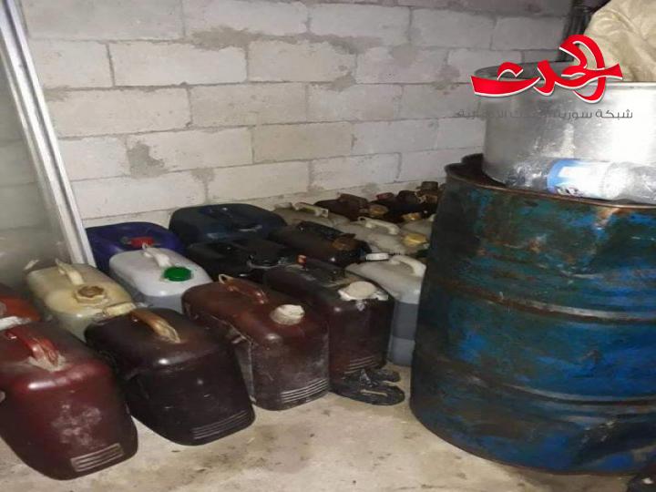 تموين اللاذقية تضبط 1200 ليتر مازوت بقصد المتاجرة بالسوق السوداء!