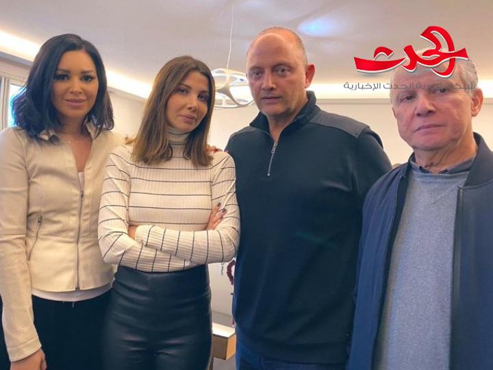 الصور الأولى لنانسي عجرم وزوجها بعد الإفراج عنه
