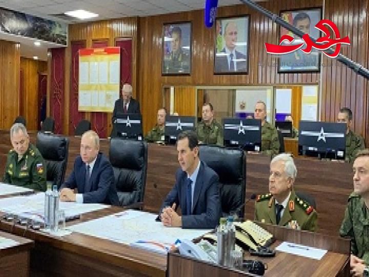 بوتين في دمشق إعادة بناء الدولة السورية ووحدة أراضيها 