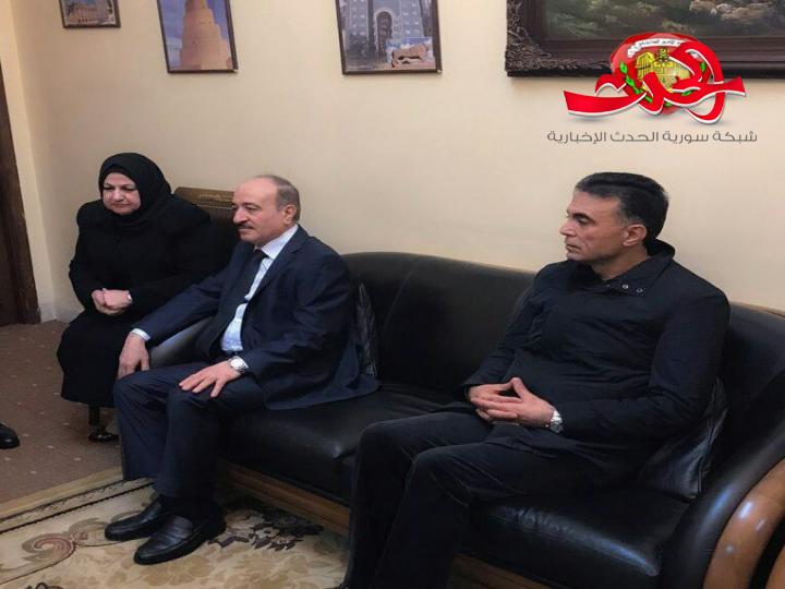الوزراء الرحمون والعزب يقدمون التعزية باستشهاد ابو مهدي المهندس