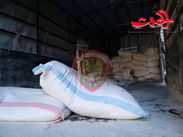 في حلب القبض على 14 شخص بتهمة التلاعب بالدقيق التمويني