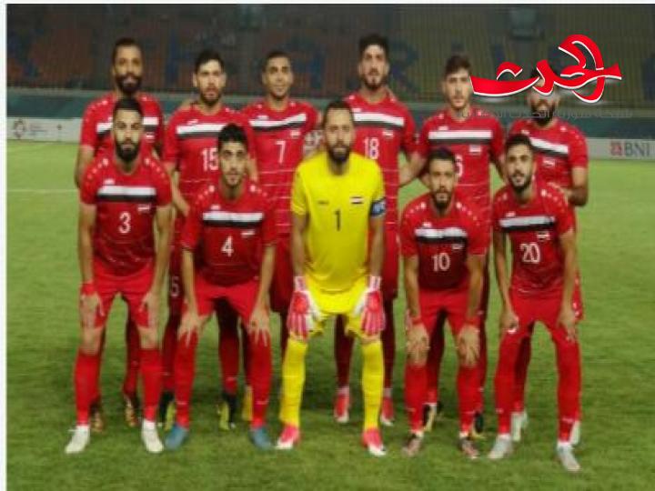 تأهل ميمون للمنتخب السوري الاولمبي رغم الخسارة