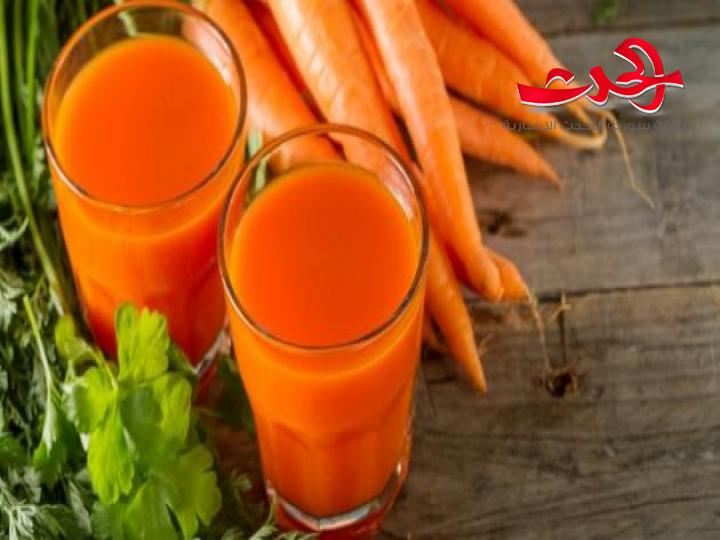 عصير الجزر يكافح الامساك الوظيفي وغير الوظيفي 