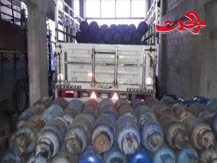 القبض على عصابة تبع اسطوانات الغاز بنصف الوزن النظامي 