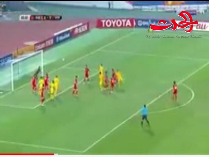 خروج منتخبنا الاولمبي من البطولة على يد الكنغر الاسترالي