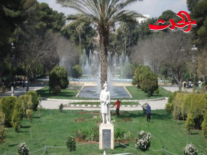 حلب ستعيد تأهيل نافورة “الحديقة العامة” الموسيقية
