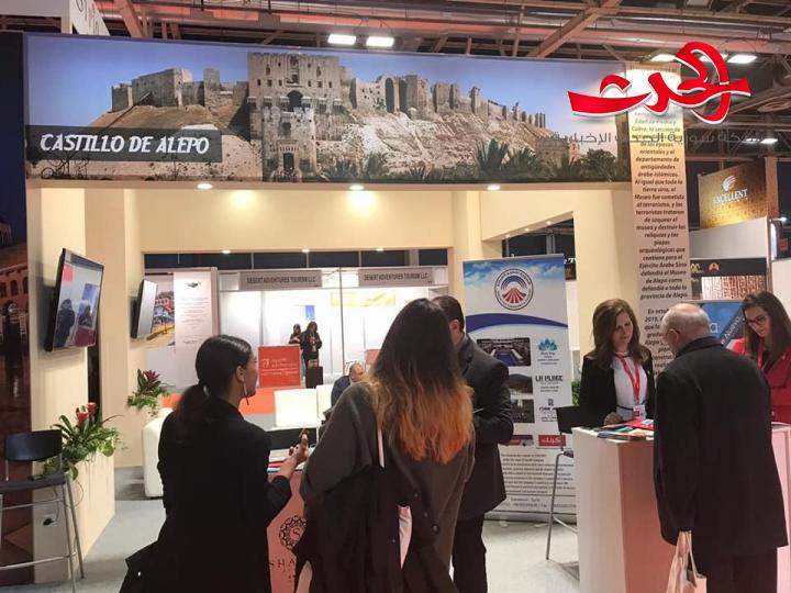 لقاء معاون وزير السياحة مع مديرة مؤسسة التراث الأندلسي .. معرض فيتور 2020