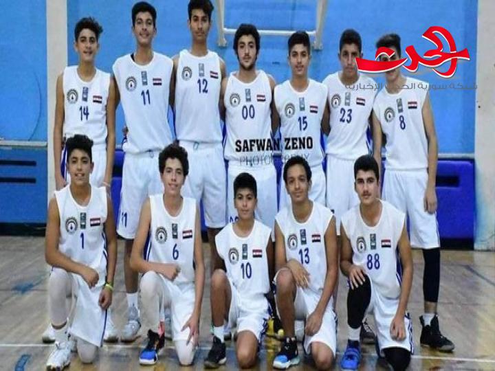 قاسيون يفوز على الوحدة ويتأهل إلى الدور النهائي لدوري كرة السلة للناشئين