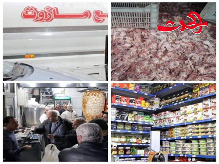 حجز خمس صهاريج لتوزيع المازوت وإغلاق أكثر من أربعين محل تجاري