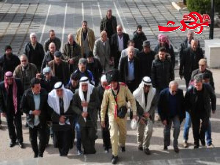 الرحالة عدنان عزام يعود إلى الوطن بعد نهاية رحلته قادماً من روسيا