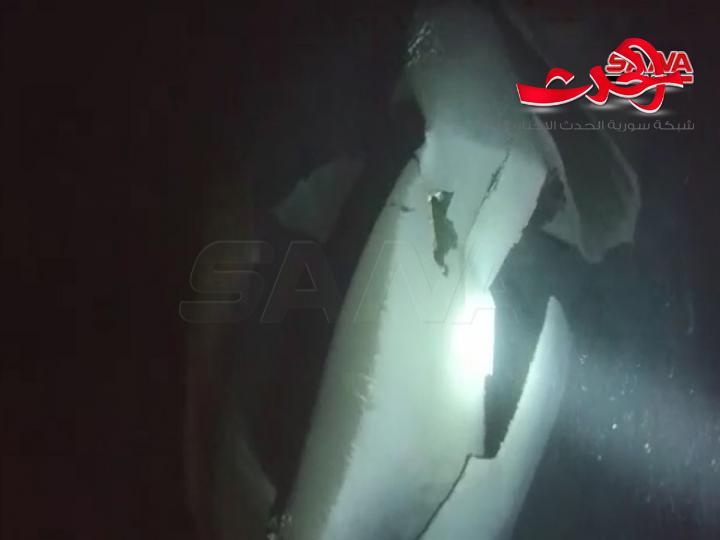 الكوادر الفنية بوزارة النفط تبدأ عمليات تقييم وإصلاح الأضرار بمرابط النفط في بانياس