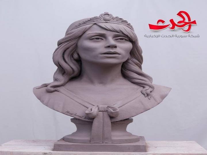 تمثال للسيّدة فيروز بتوقيع نحات مصري