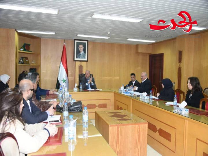 اللجنة التحضيرية لمعرض الباسل للإبداع والاختراع تبحث في أولى اللمسات لانطلاقة المعرض القادم