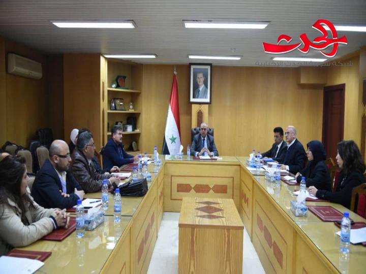 اللجنة التحضيرية لمعرض الباسل للإبداع والاختراع تبحث في أولى اللمسات لانطلاقة المعرض القادم