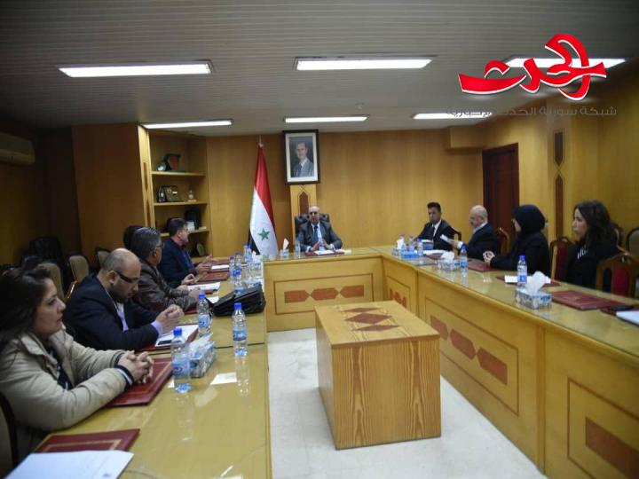 اللجنة التحضيرية لمعرض الباسل للإبداع والاختراع تبحث في أولى اللمسات لانطلاقة المعرض القادم