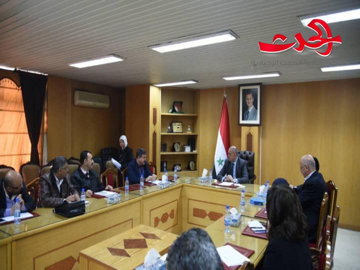 اللجنة التحضيرية لمعرض الباسل للإبداع والاختراع تبحث في أولى اللمسات لانطلاقة المعرض القادم