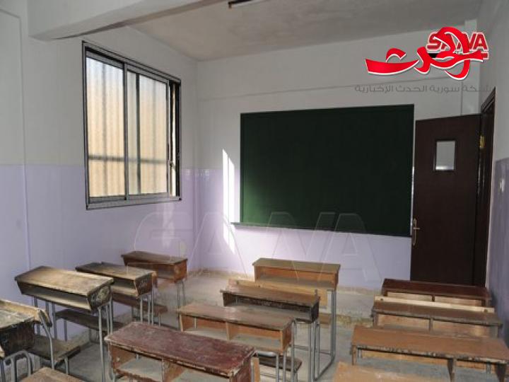 تأهيل مدارس وطرق في محافظة ريف دمشق