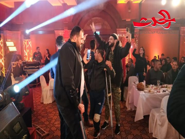 حفل عشاء خيري ضمن فعالية" لمة نصر" لجمعية جذور ونادي جرحى الجيش العربي السوري 