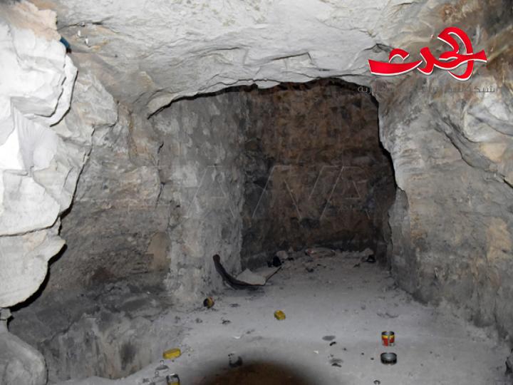 العثور على مقر كبير للارهابيين تحت متحف معرة النعمان