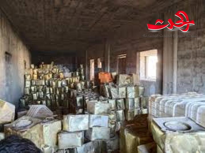 مديرية التجارة الداخلية بريف دمشق تضبط أطنانا من الأجبان منتهية الصلاحية