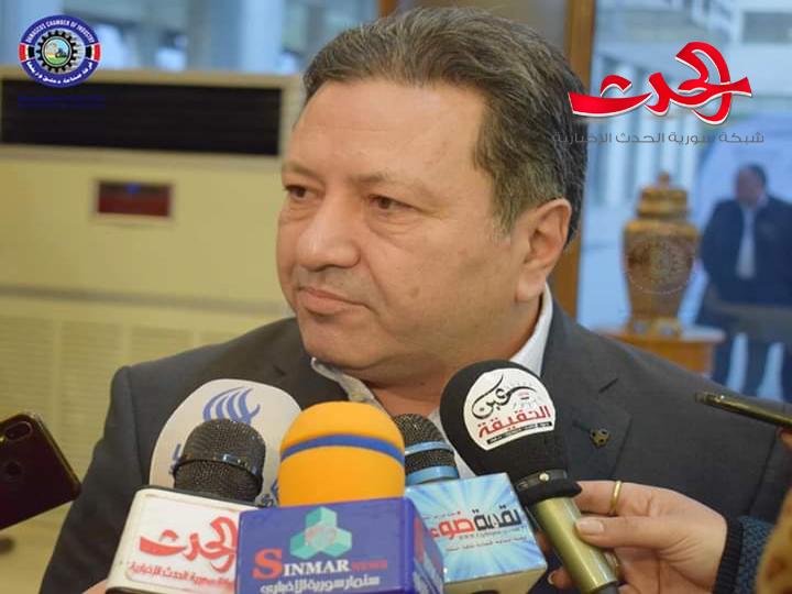 افتتاح معرض صنع في سورية التخصصي  الشهابي: هدفنا من المعرض استعادة الاسواق السورية في الخارج وإخراج المنتج التركي منها