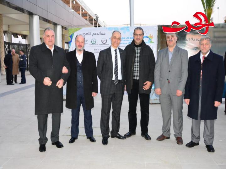 افتتاح معرض صنع في سورية التخصصي  الشهابي: هدفنا من المعرض استعادة الاسواق السورية في الخارج وإخراج المنتج التركي منها