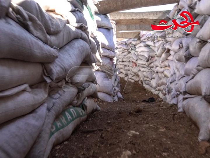 بالصور.. أنفاق ومتاريس من مخلفات جبهة النصرة في تل العيس بريف حلب الجنوبي