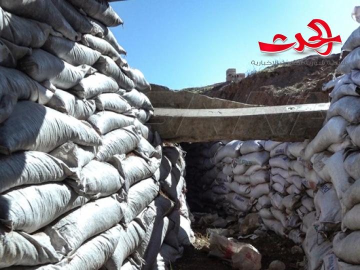 بالصور.. أنفاق ومتاريس من مخلفات جبهة النصرة في تل العيس بريف حلب الجنوبي