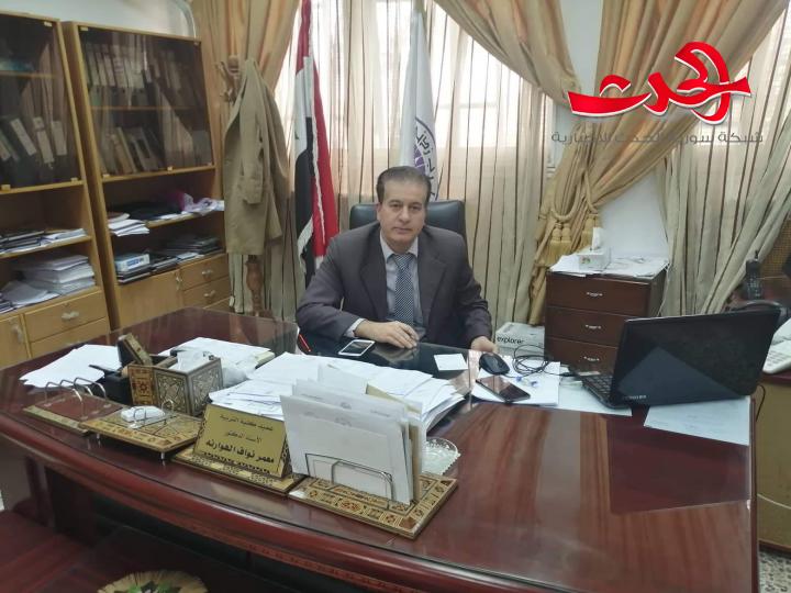 عميد كلية التربية بدرعا الامتحانات تسير بيسر ودون أي معوقات