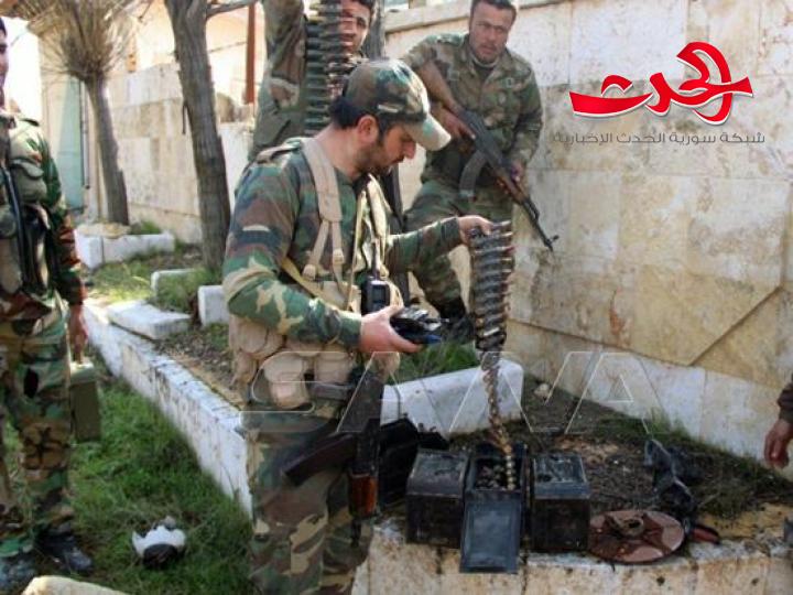 طريق حلب دمشق آمن بالكامل على ايدي الجيش العربي السوري
