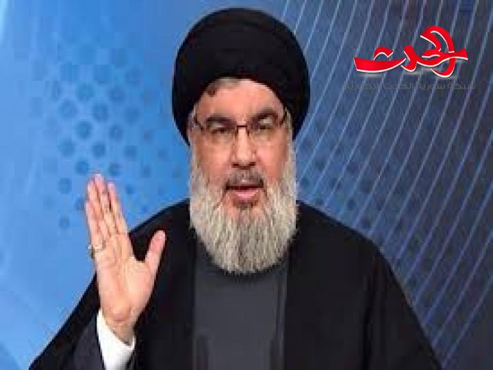 الأمين العام لحزب الله حسن نصرالله: ترامب تبنى" صفقة القرن"