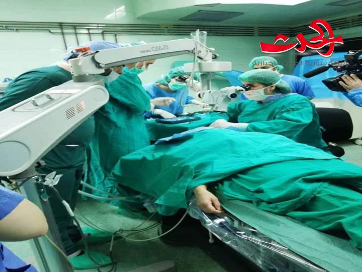 ورشة عمل حول زرع العدسات العينية رؤية علمية جديدة بالسويداء