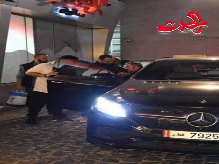 جورج وسوف يلتقي ابنته ذات الاربع سنوات" عيون"