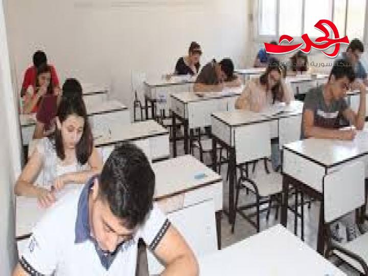 امتحان تجريبي لطلاب الشهادتين نهاية الشهر الرابع