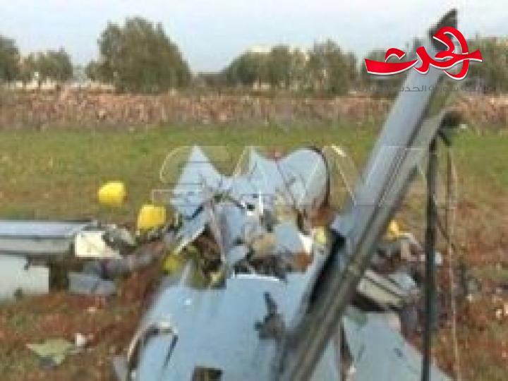 إسقاط طائرة لقوات النظام التركي في ريف ادلب