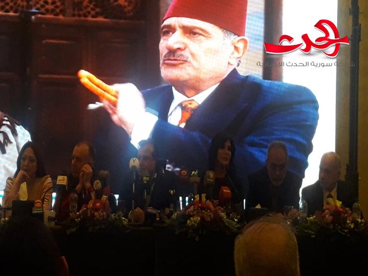 ضجة إعلامية يثيرها مسلسل باب الحارة خلال المؤتمر الصحفي الخاص به  ومفاجآت فنية قد يكون أحدها دريد لحام
