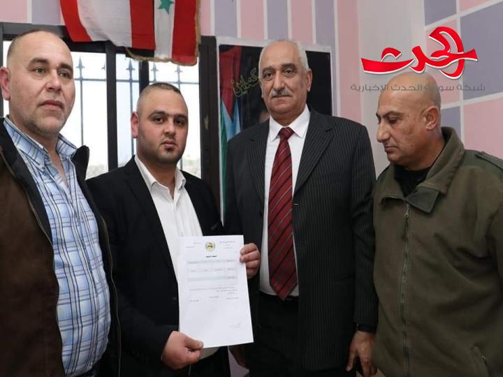 امين فرع عكار لحزب البعث يعقد لقاء موسعا  للرفاق المنتسبين الجدد في الحزب بمكتب الحزب عكار وادي الريحان 