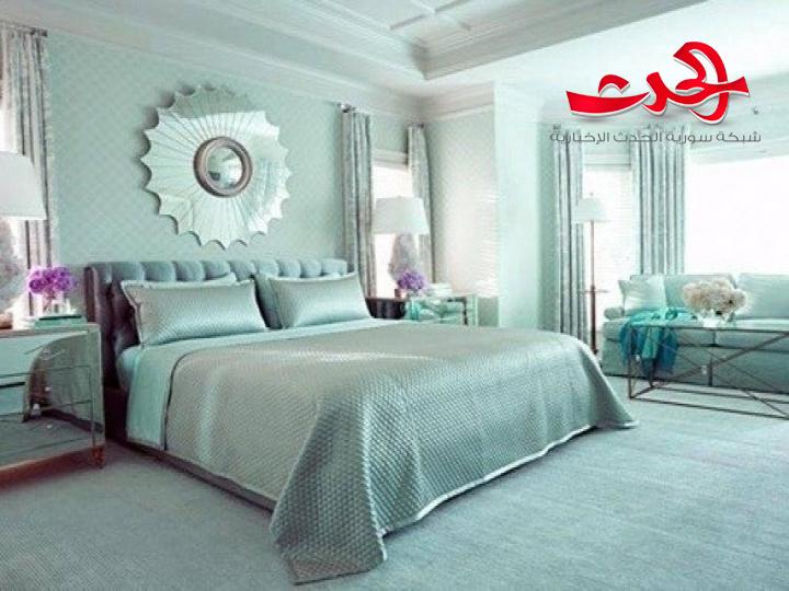ألوان علاجية تعطي الشعور بالسعادة في غرفة النوم