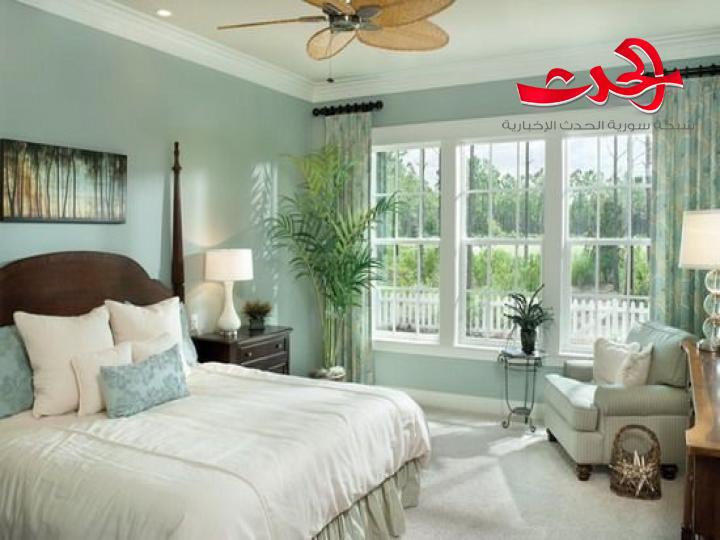ألوان علاجية تعطي الشعور بالسعادة في غرفة النوم